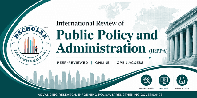 International Review of Public Policy and Administration latest issue