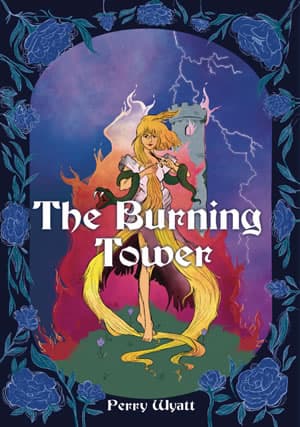 Book cover of The Burning Tower by Perry Wyatt