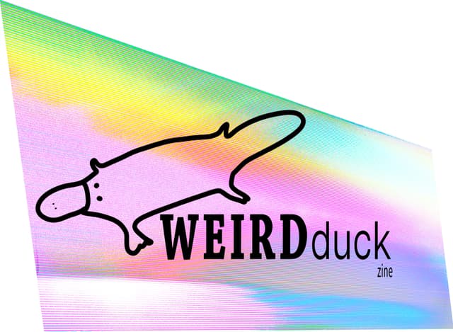 WEIRD duck zine latest issue