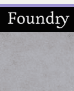 Foundry latest issue
