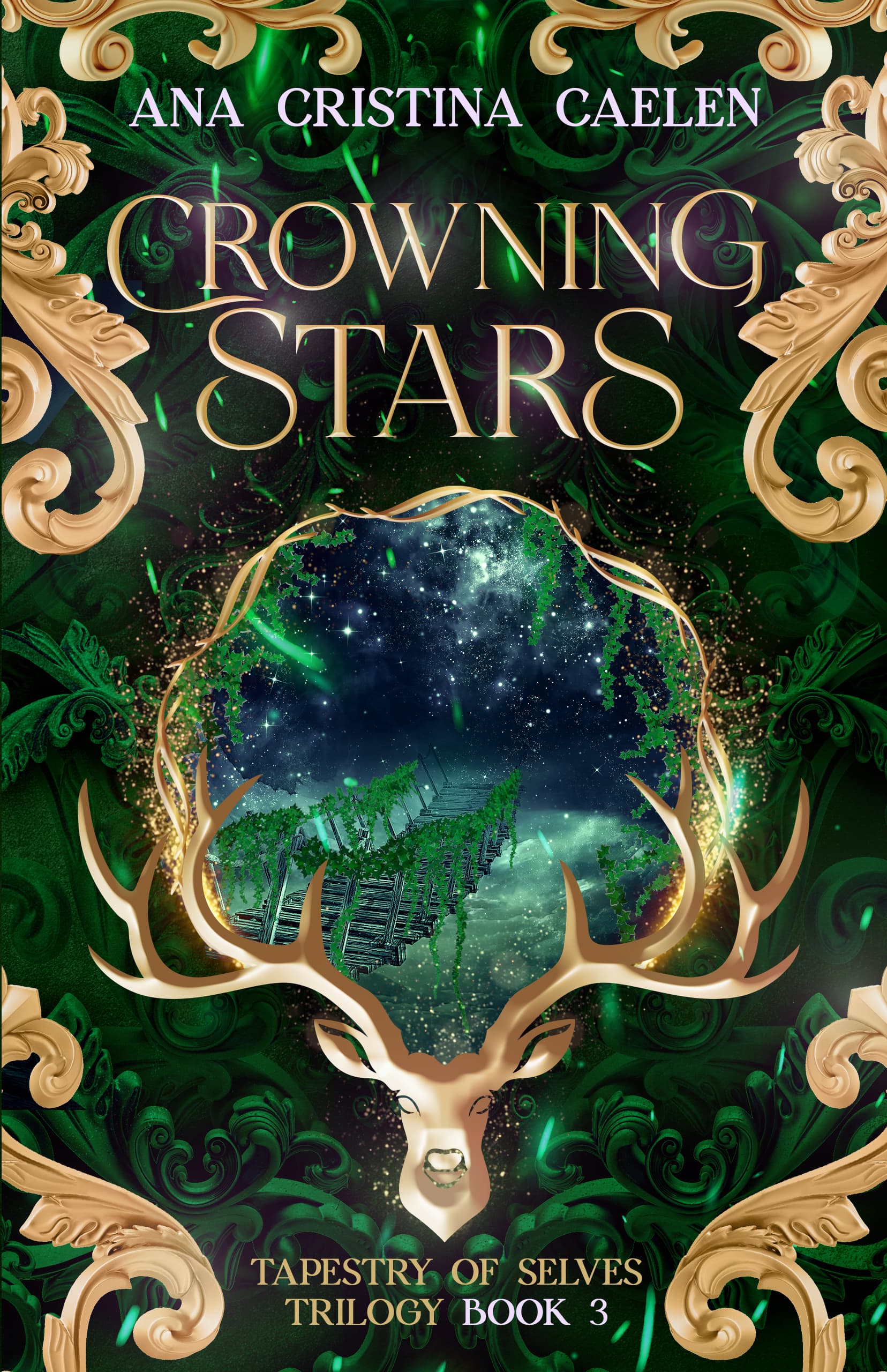 Book cover of Crowning Stars by Ana Cristina Caelen