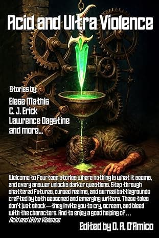 Book cover of Acid and Ultra Violence by CJ Taylor