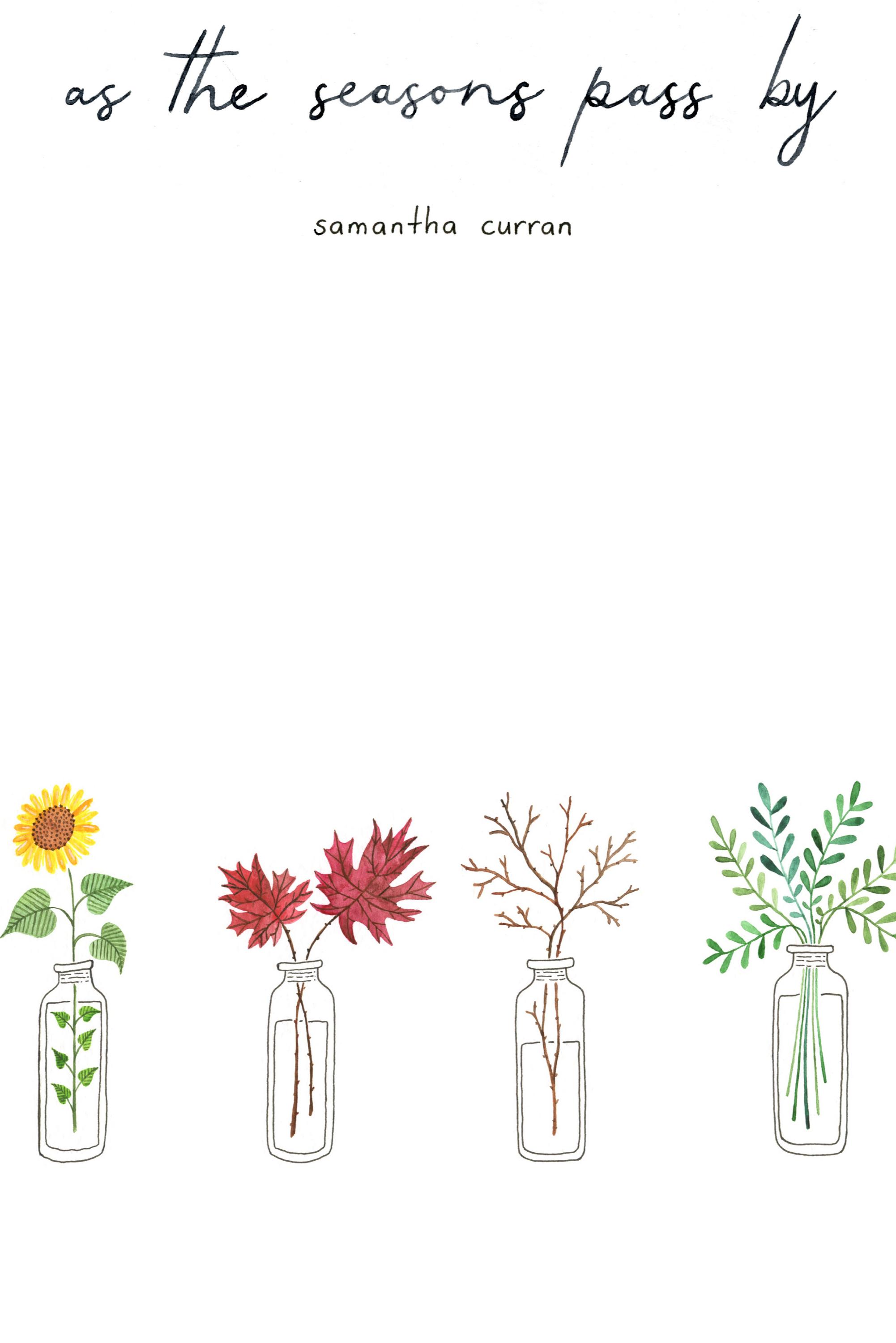 Book cover of As The Seasons Pass By by Samantha Lee Curran