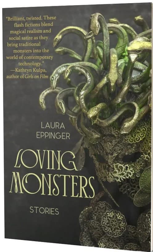 Book cover of LOVING MONSTERS by Laura Eppinger