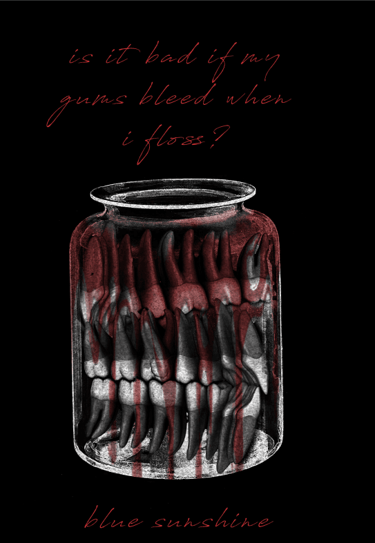 Book cover of Is It Bad if My Gums Bleed When I Floss? by Blue Sunshine