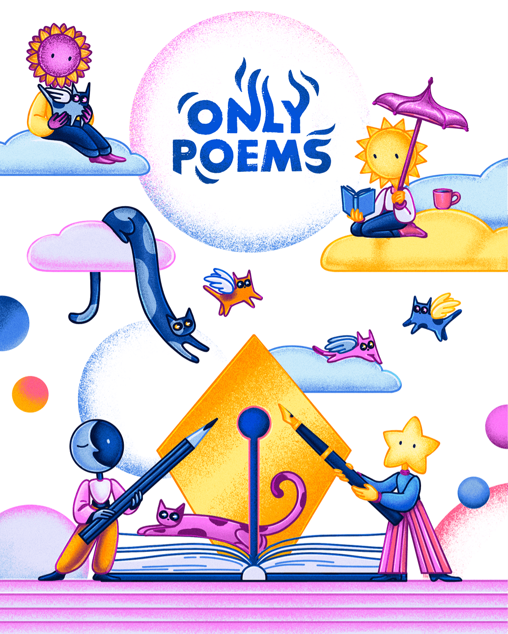 Logo of ONLY POEMS literary magazine