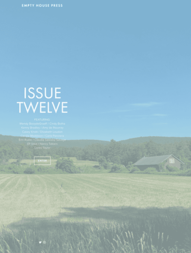 Empty House Press latest issue