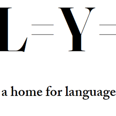Logo of L=Y=R=A literary magazine