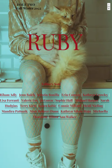 RUBY Literary Magazine latest issue