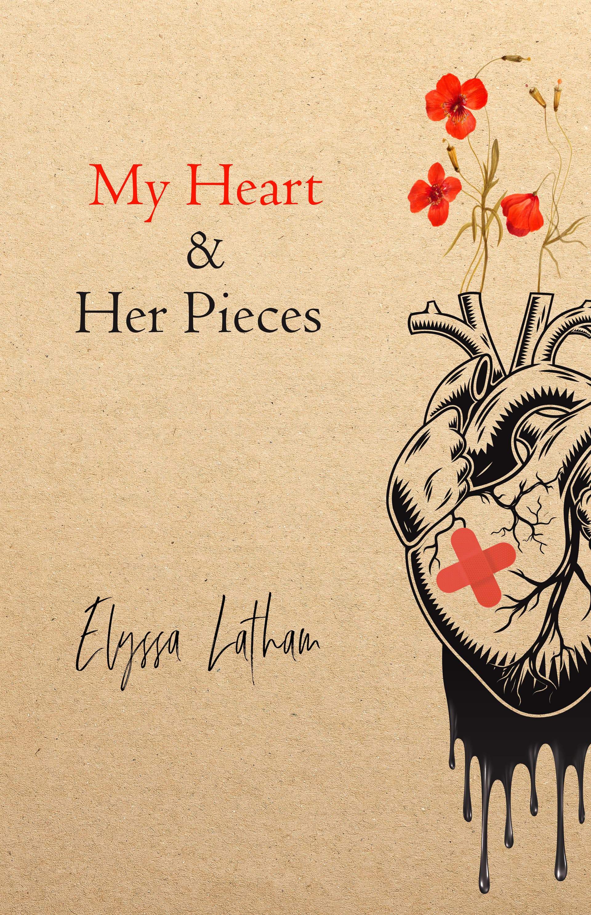 Book cover of My Heart & Her Pieces by Elyssa Latham