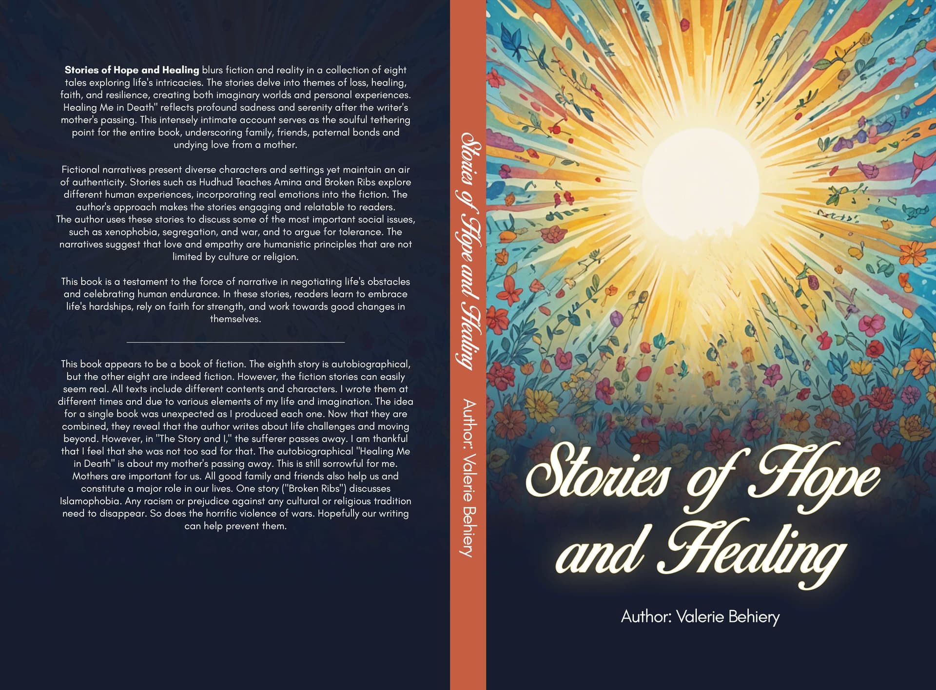 Book cover of Stories of Hope and Healing by vbehiery
