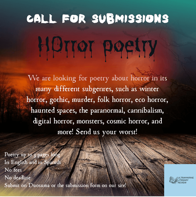 Ultramarine Literary Review latest issue