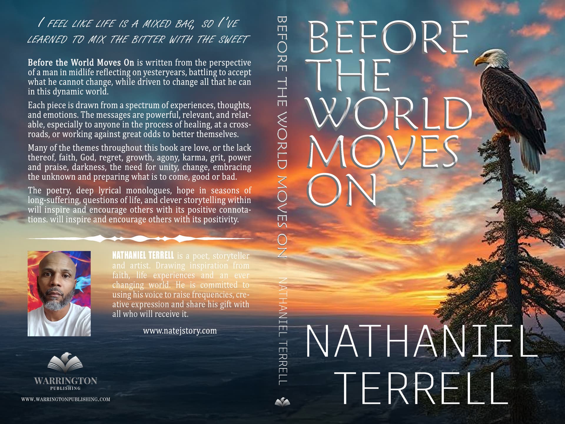 Book cover of Before the world moves on by Nathaniel Terrell