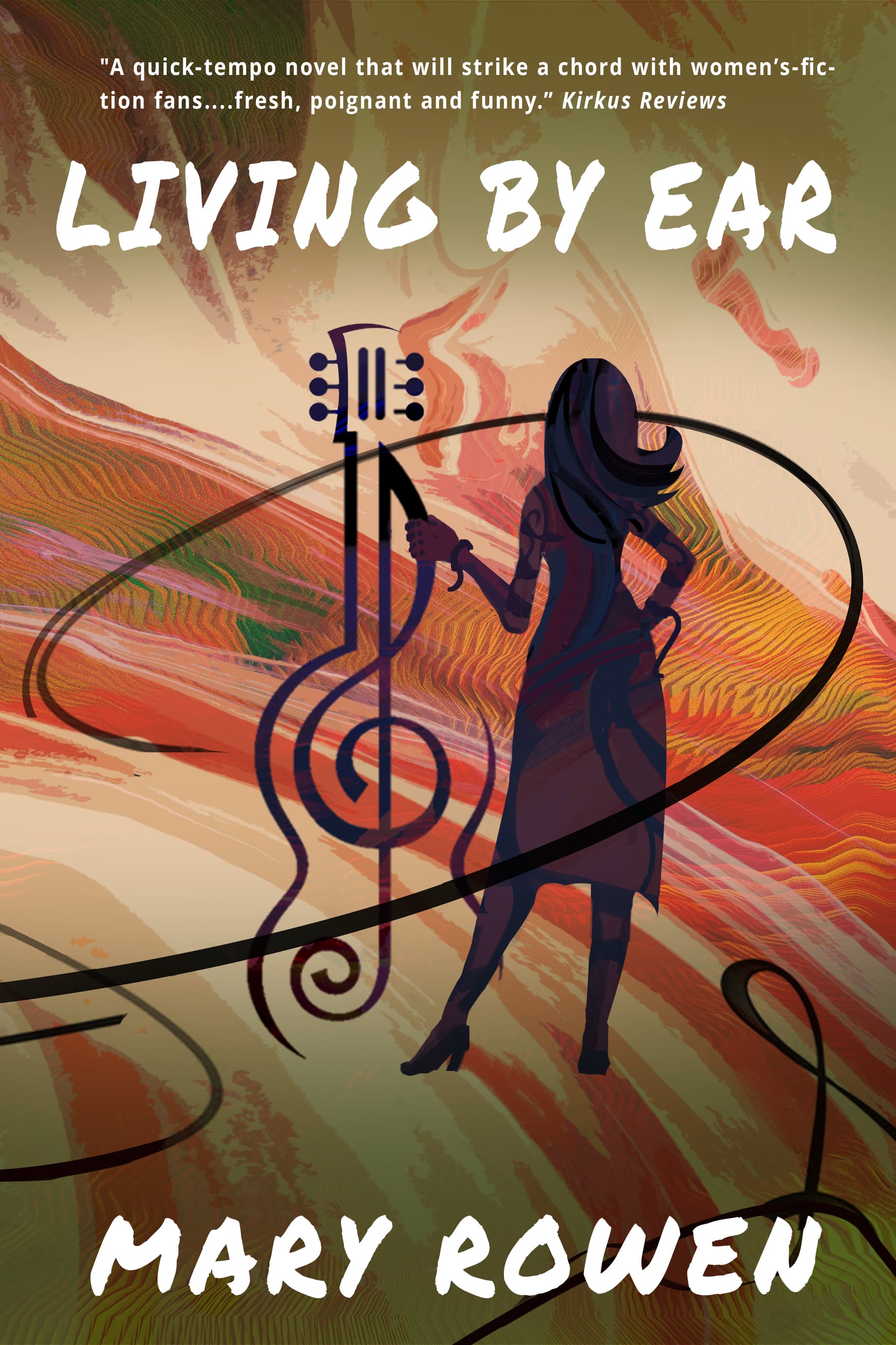 Book cover of Living by Ear by maryrowenhorgan