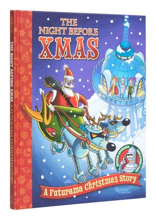 Book cover of The Night Before Xmas: A Futurama Christmas Story by Karen Lucrece Bates