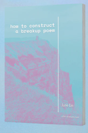 Book cover of how to construct a breakup poem by June