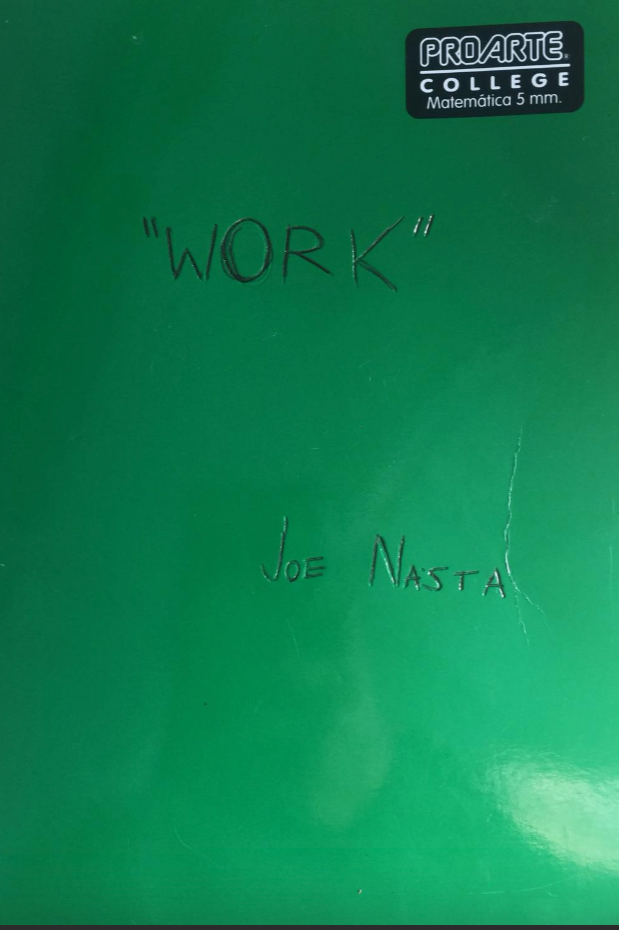 Book cover of "WORK" by Joe Nasta