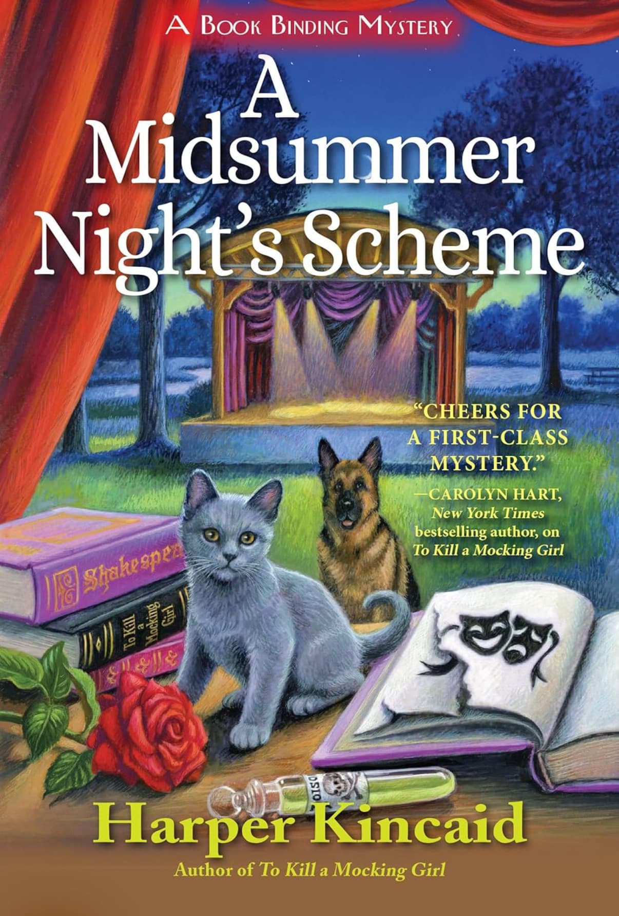 Book cover of A Midsummer’s Night Scheme by Harper Kincaid