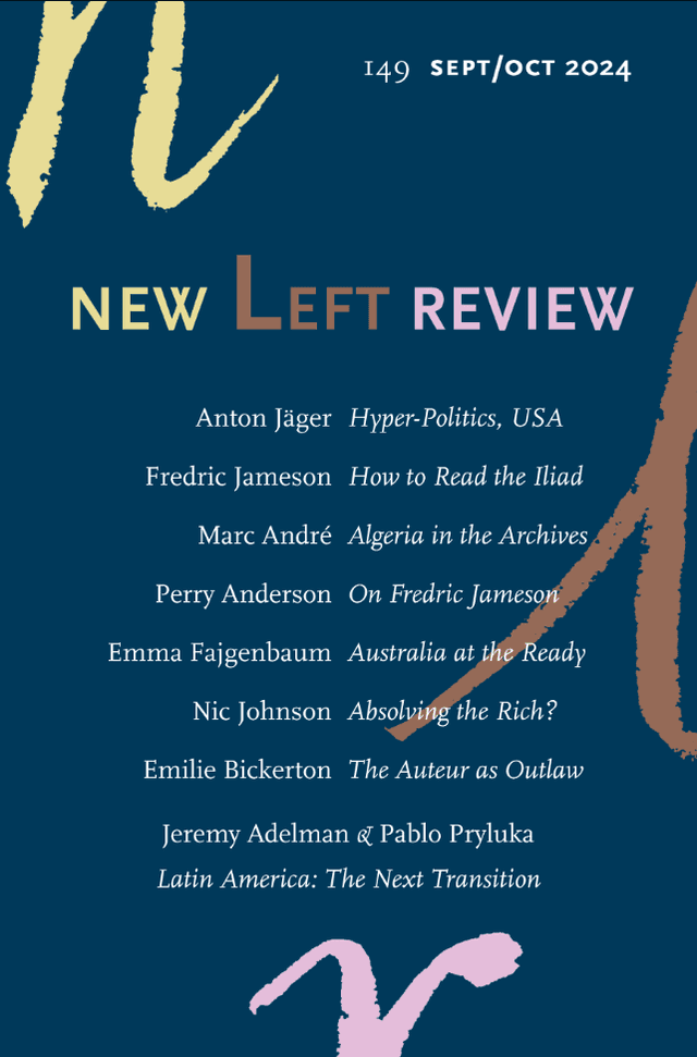 New Left Review latest issue