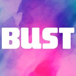 Logo of BUST Magazine literary magazine