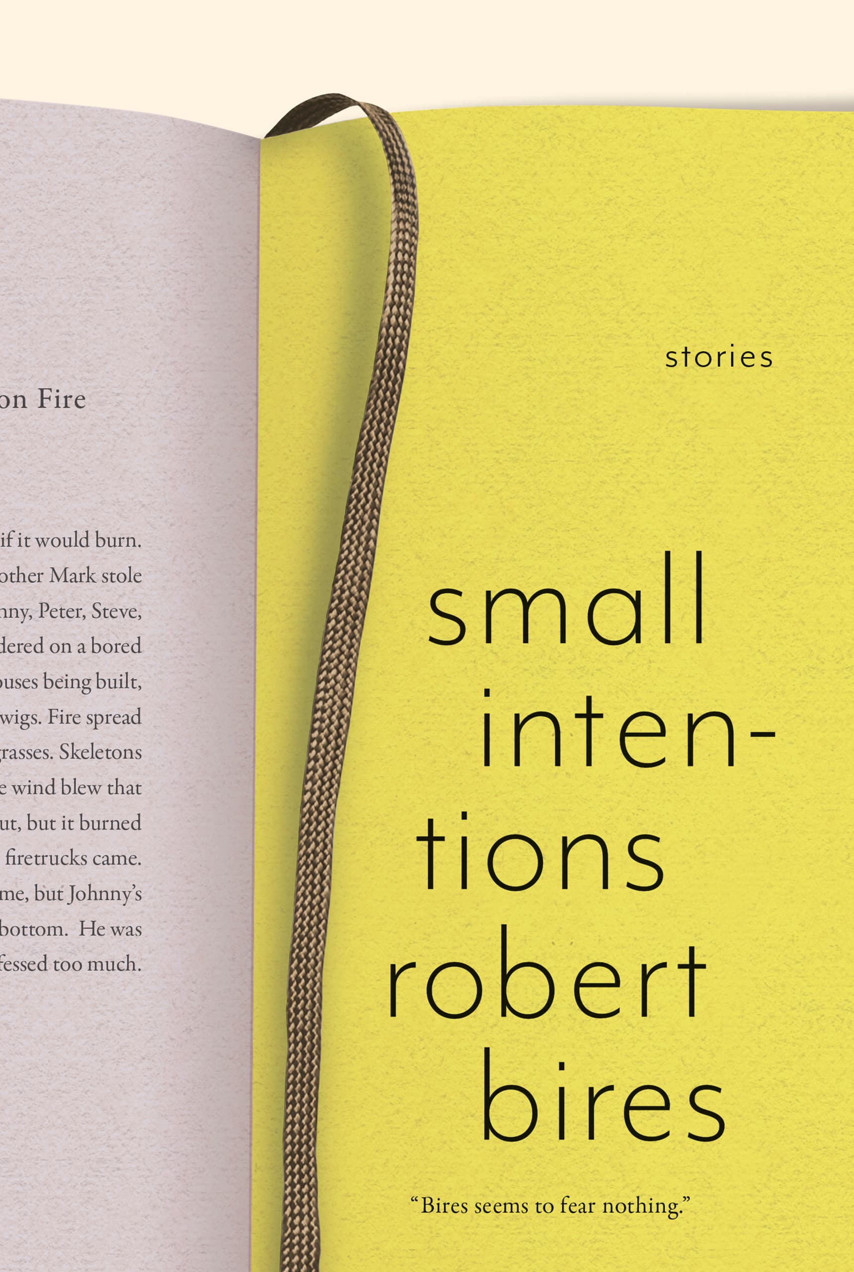 Book cover of Small Intentions by bobbires57