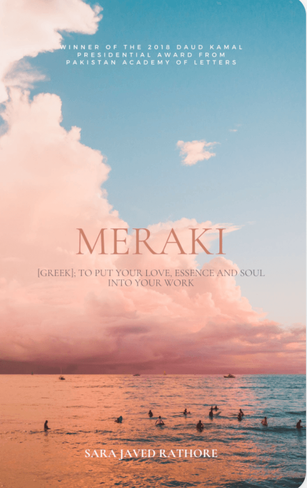 Book cover of Meraki by Sara Javed Rathore