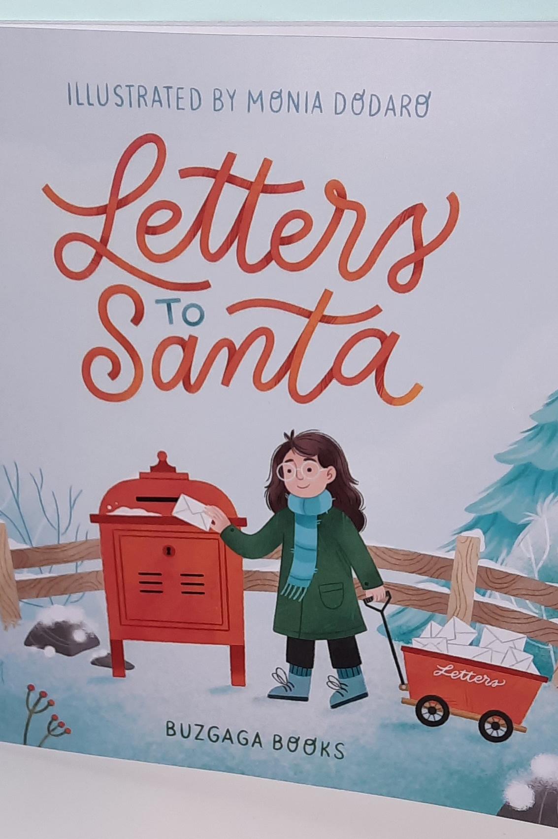 Book cover of Letters to Santa by Laura Cooney