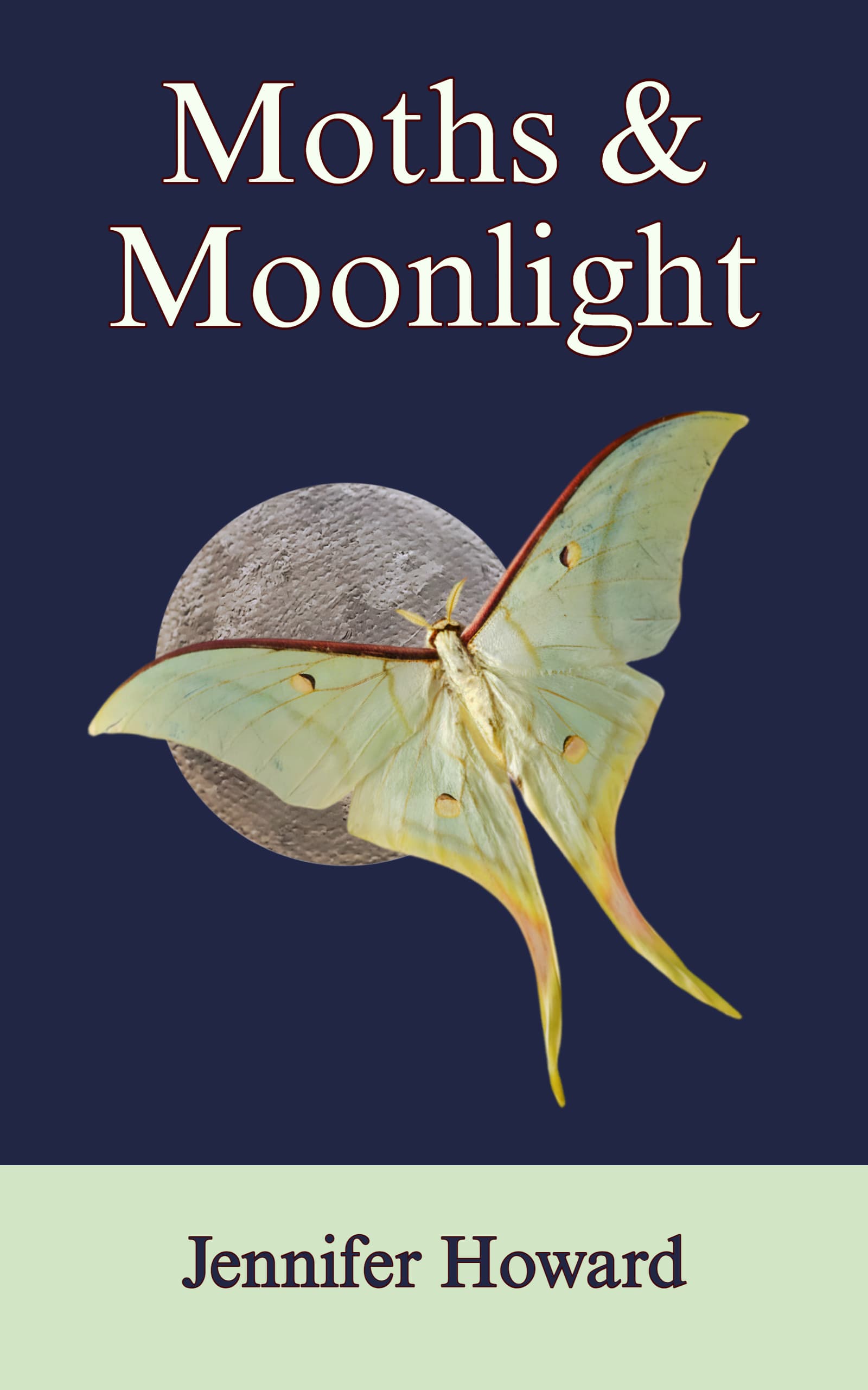 Book cover of Moths & Moonlight by Jennifer Howard