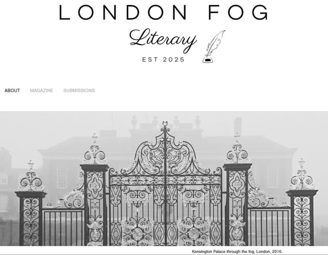 London Fog Literary latest issue