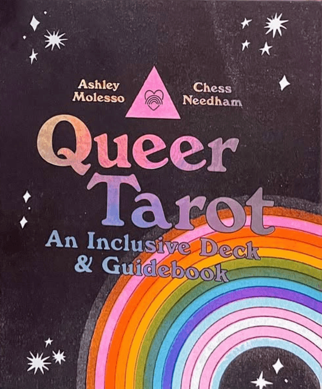 Book cover of Queer Tarot: An Inclusive Deck & Guidebook by Ashley Molesso