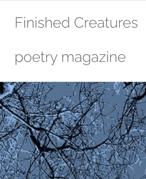 Finished Creatures latest issue