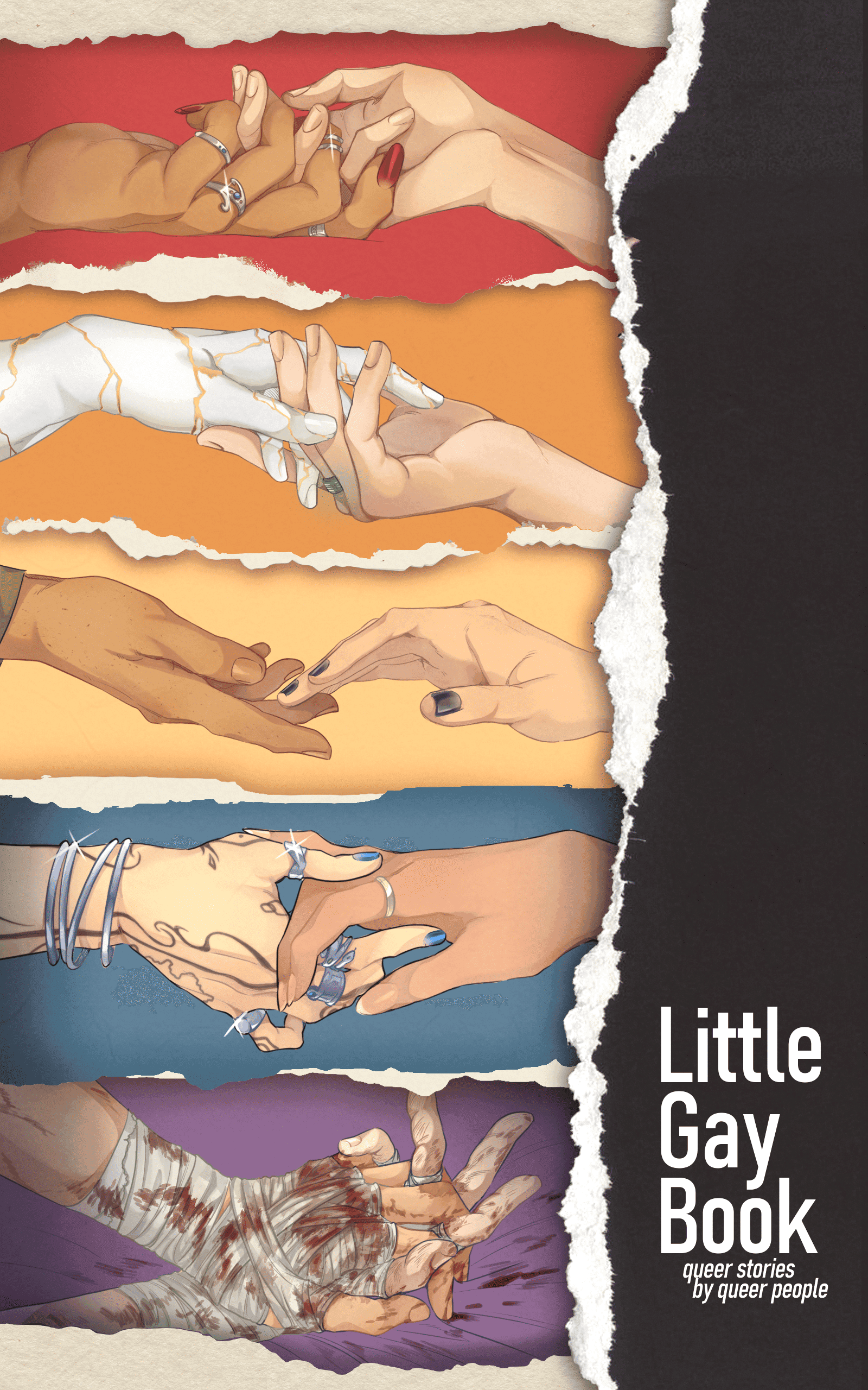 Book cover of Little Gay Book: A Queer Anthology by atlas