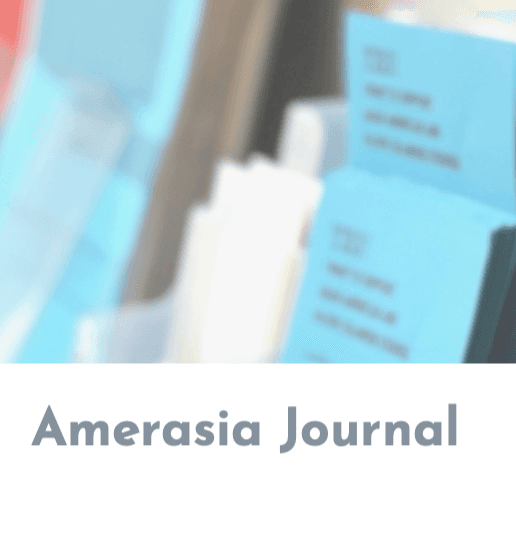 Amerasia Journal latest issue