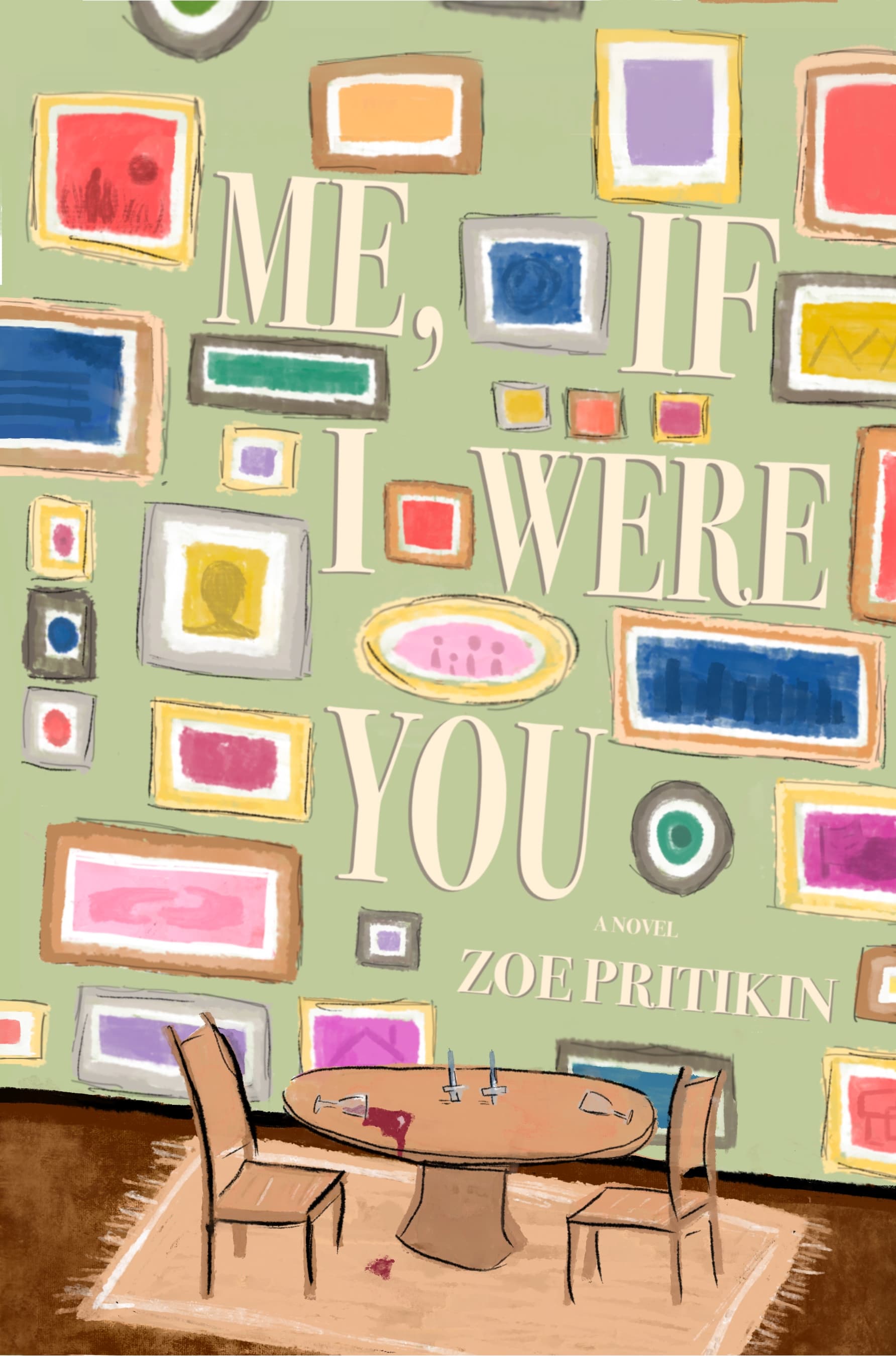 Book cover of Me, If I Were You by Zoe Pritikin