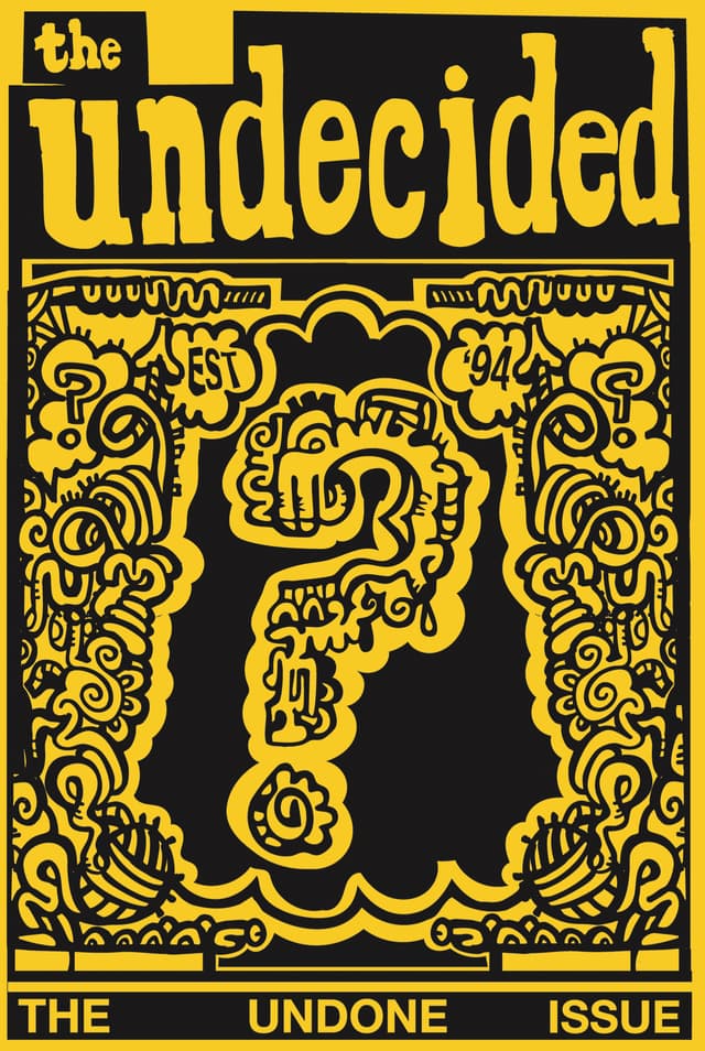 The Undecided latest issue