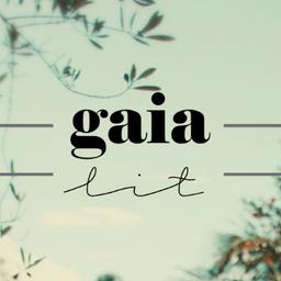 Logo of Gaia Lit literary magazine