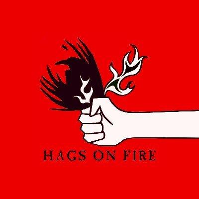 Logo of Hags on Fire [on hiatus in 2023] literary magazine
