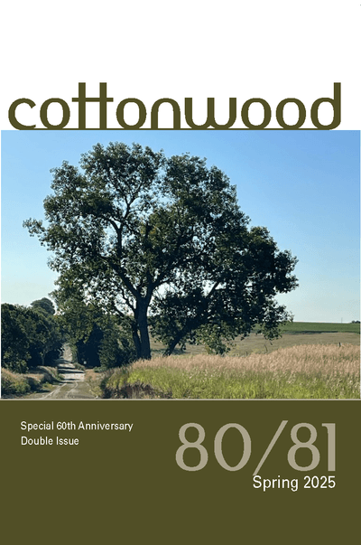 Cottonwood Literary Magazine latest issue