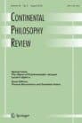 Continental Philosophy Review latest issue