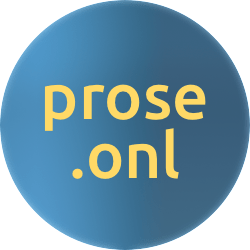Logo of Prose Online literary magazine