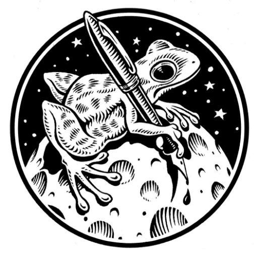 Logo of The Frogmore Papers literary magazine